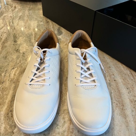 Travis Mathew Cuater Phenom Leather Shoe/Sneaker BRAND NEW in box Men’s size 12 - Picture 6 of 10